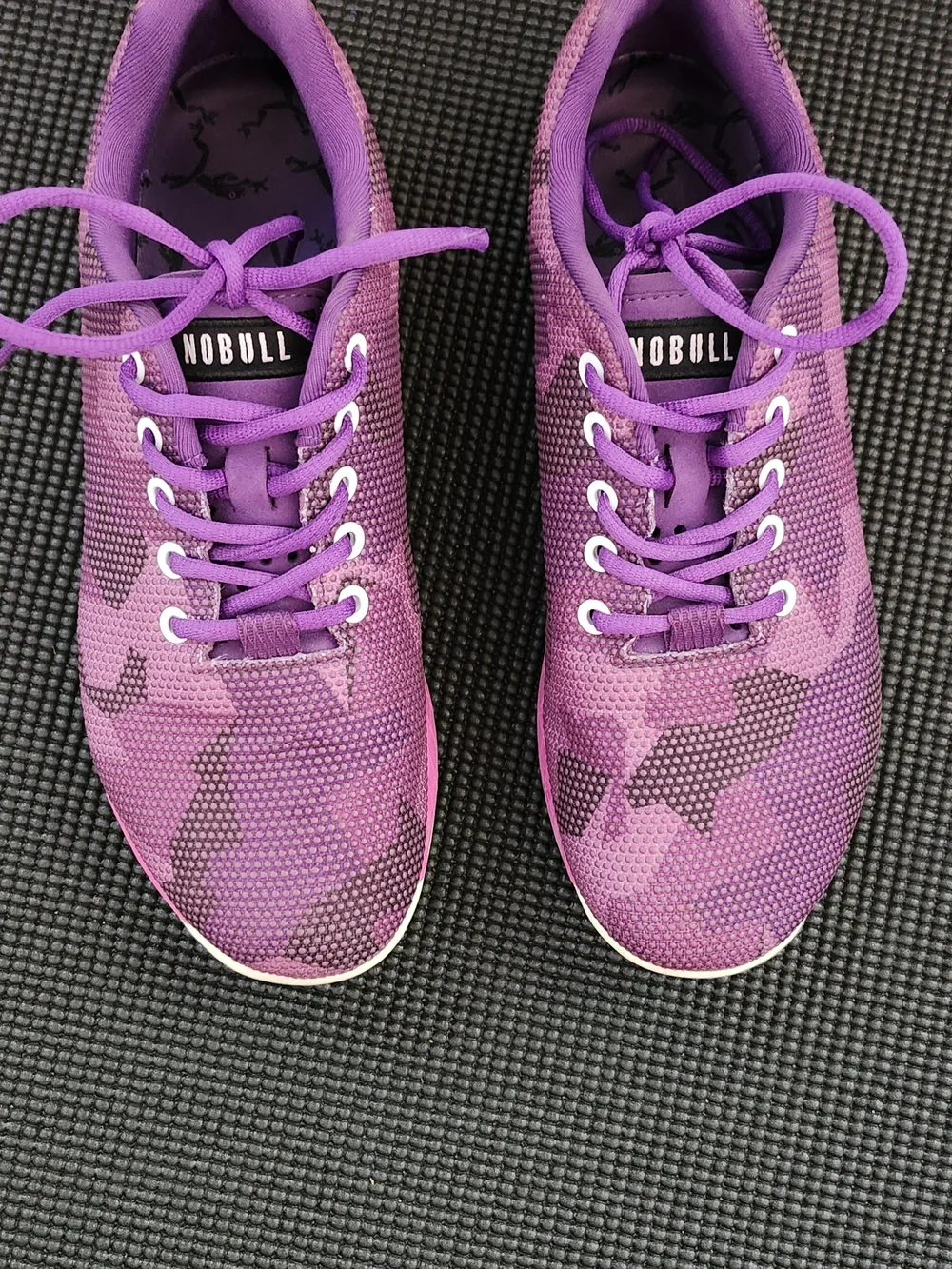 NOBULL Women's Purple Camo Trainer Shoes